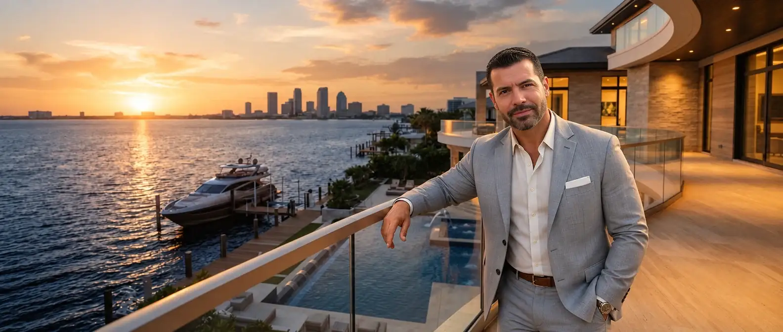 Robert O'Connor, Tampa Bay luxury real estate agent, Patriot Home Group · SERHANT.