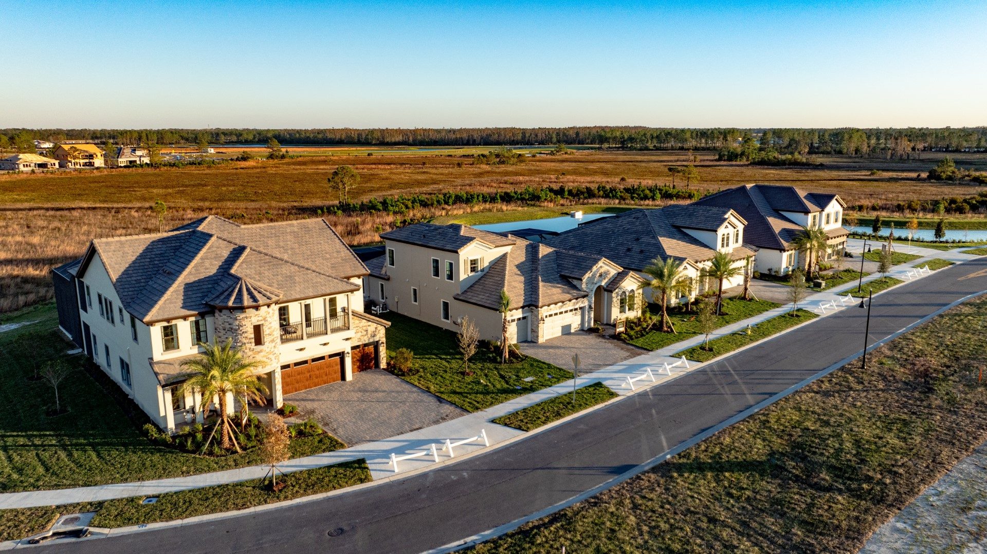 Aerial view of Two Rivers, Wesley Chapel master-planned community